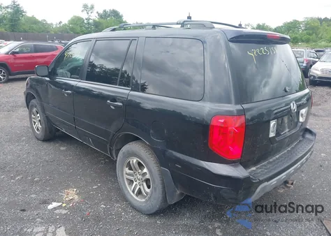 2004 Honda Pilot Ex-L from USA, damaged, VIN 2HKYF18554H540833